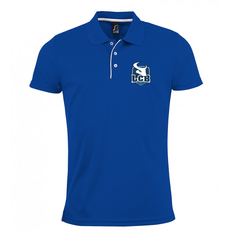 Polo homme polyester